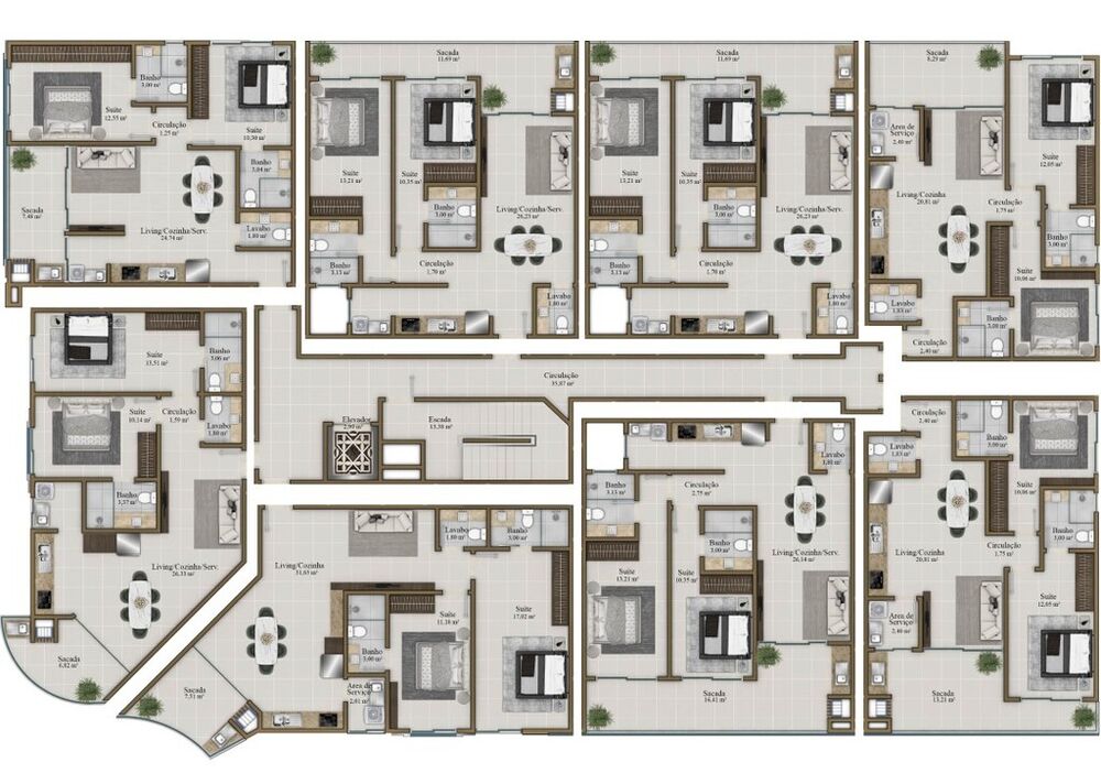 Apartamento, 2 quartos, 96 m² - Foto 11