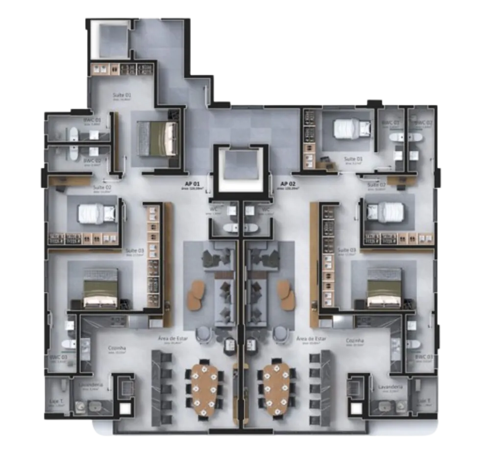 Apartamento, 4 quartos, 251 m² - Foto 8