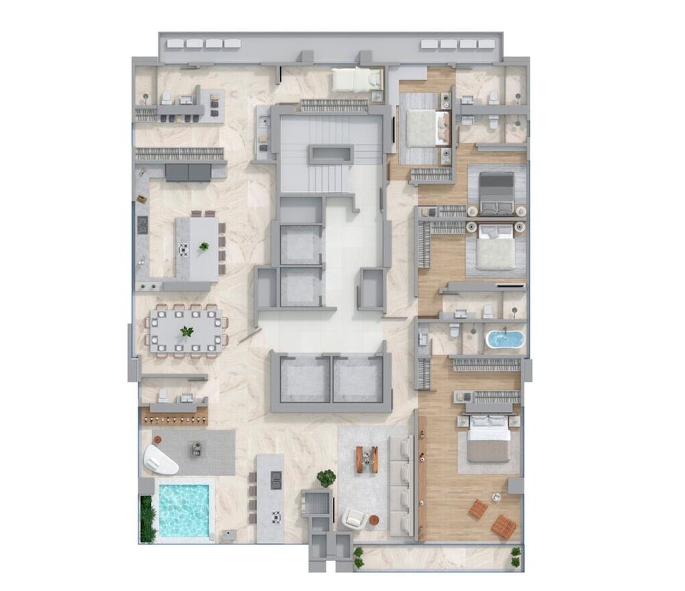 Apartamento, 5 quartos, 320 m² - Foto 7