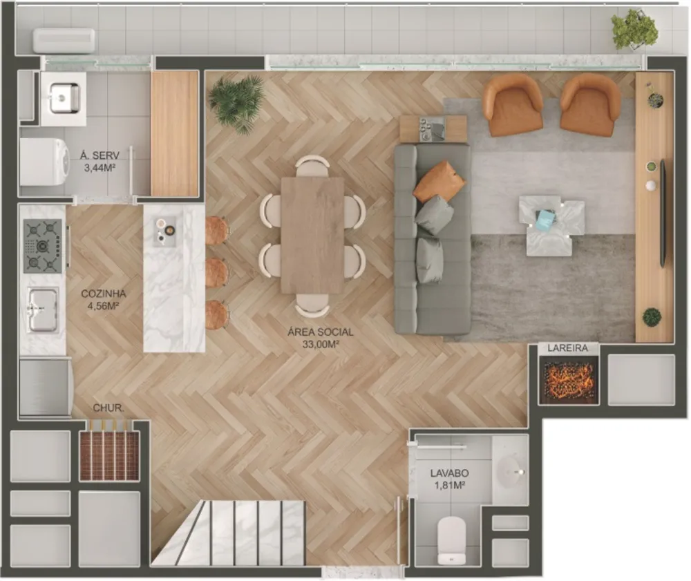 Apartamento, 3 quartos, 82 m² - Foto 12