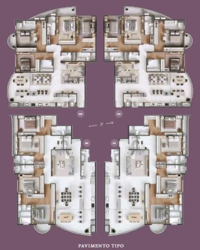 Apartamento, 3 quartos, 242 m² - Foto 7