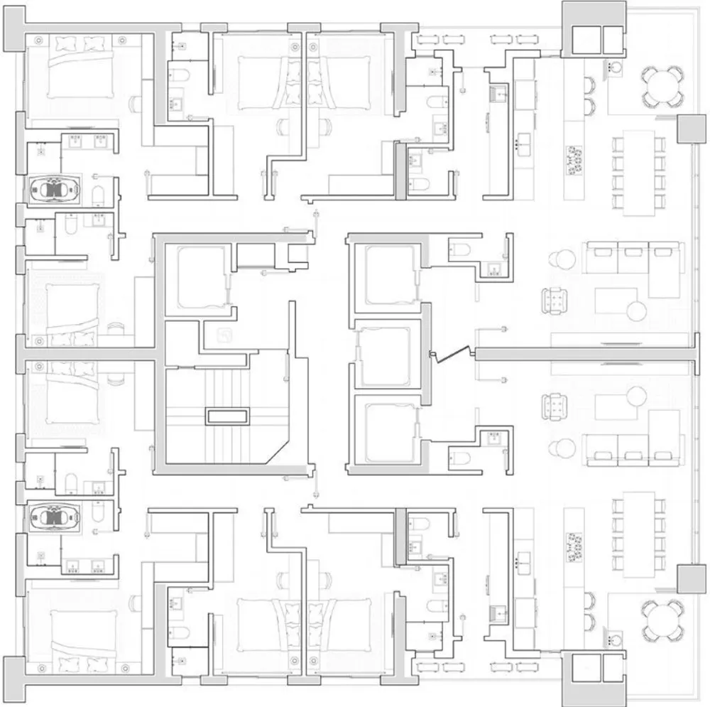 Apartamento, 4 quartos, 194 m² - Foto 12