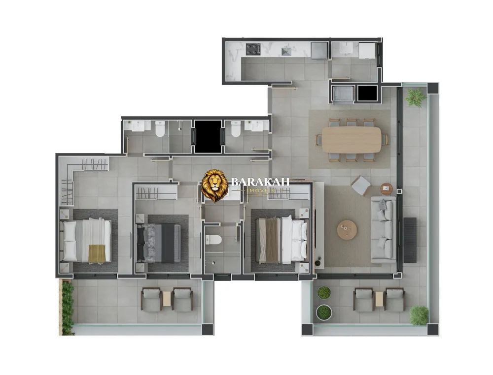 Apartamento, 2 quartos, 89 m² - Foto 9