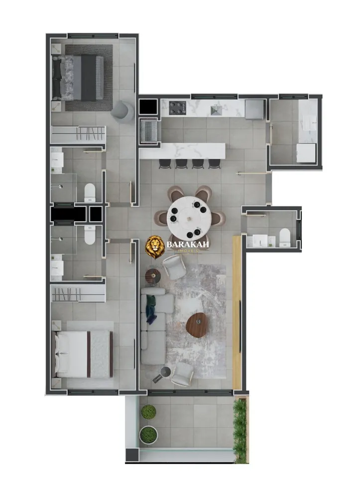 Apartamento, 2 quartos, 89 m² - Foto 8