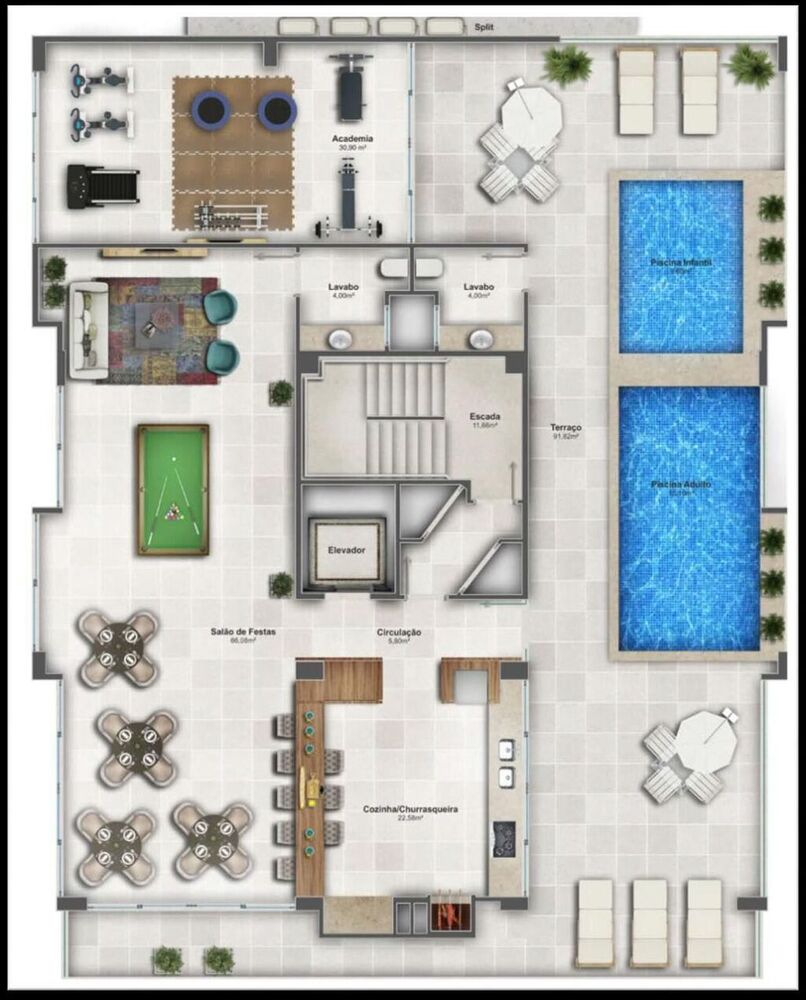 Apartamento, 3 quartos, 132 m² - Foto 2