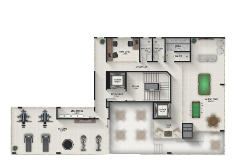 Apartamento, 4 quartos, 220 m² - Foto 1