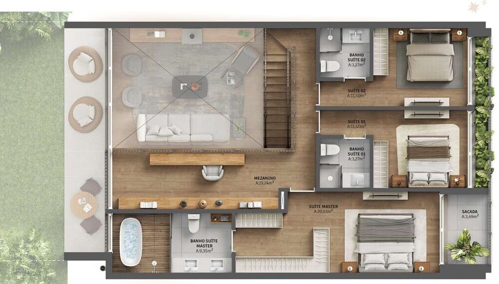 Casa de Condomínio, 3 quartos - Foto 11