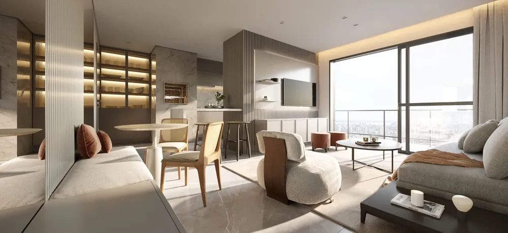 Apartamento, 1 quarto, 44 m² - Foto 3