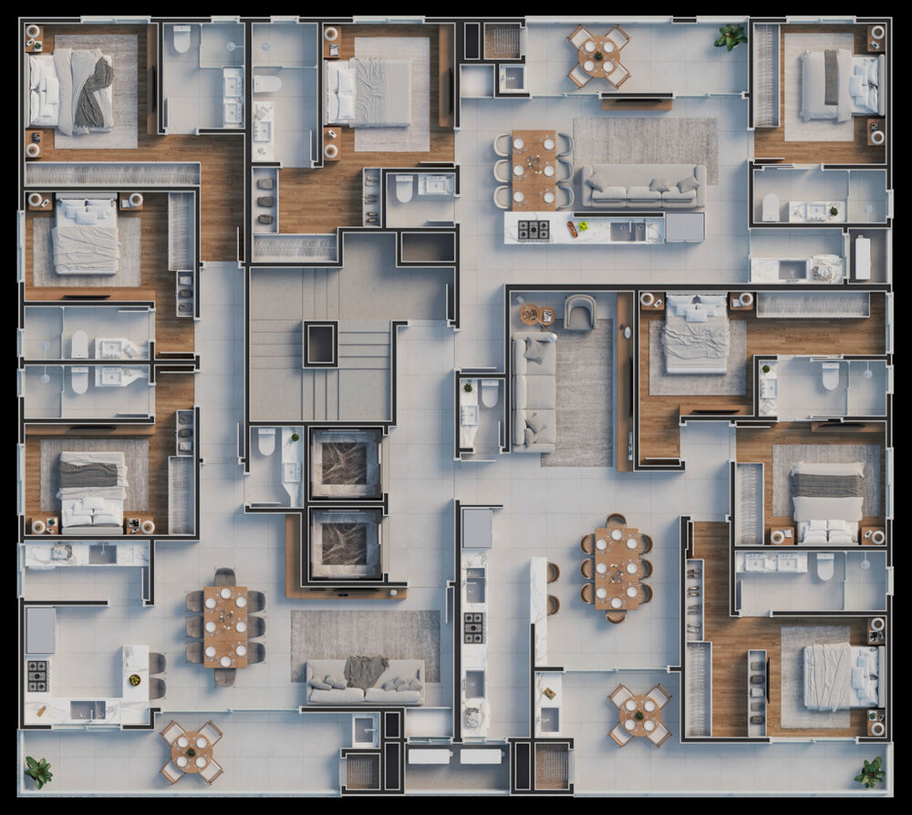 Apartamento à venda com 3 quartos, 179m² - Foto 3