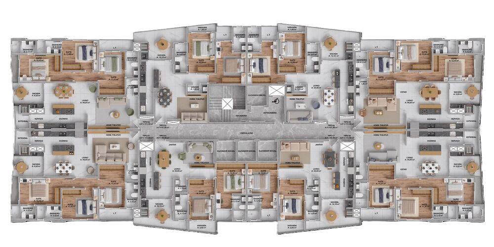 Apartamento, 3 quartos, 111 m² - Foto 4