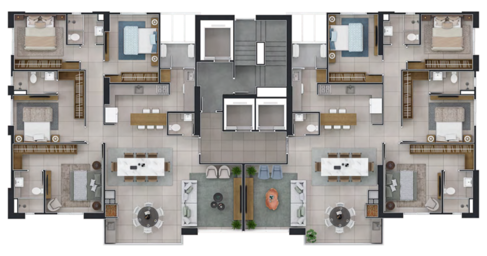Apartamento, 4 quartos, 146 m² - Foto 3