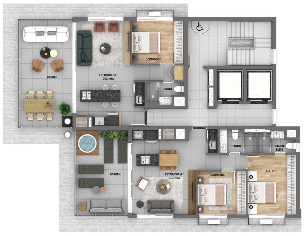 Apartamento, 1 quarto, 94 m² - Foto 16