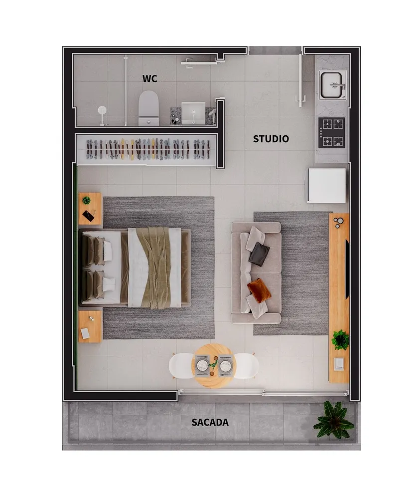 Apartamento, 3 quartos, 74 m² - Foto 12
