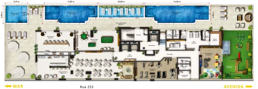Cobertura, 5 quartos, 359 m² - Foto 2