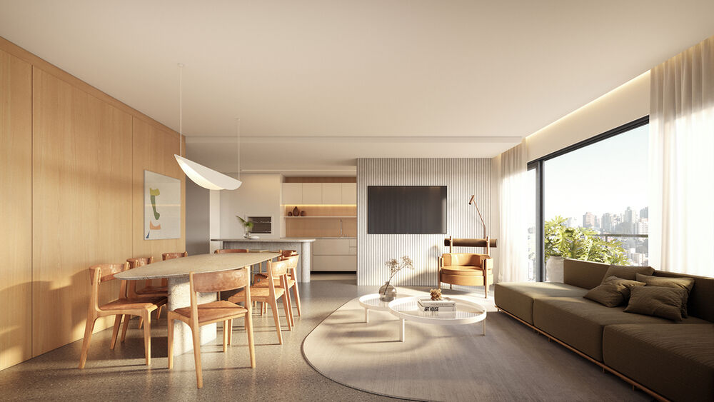 Apartamento à venda com 3 quartos, 123m² - Foto 3