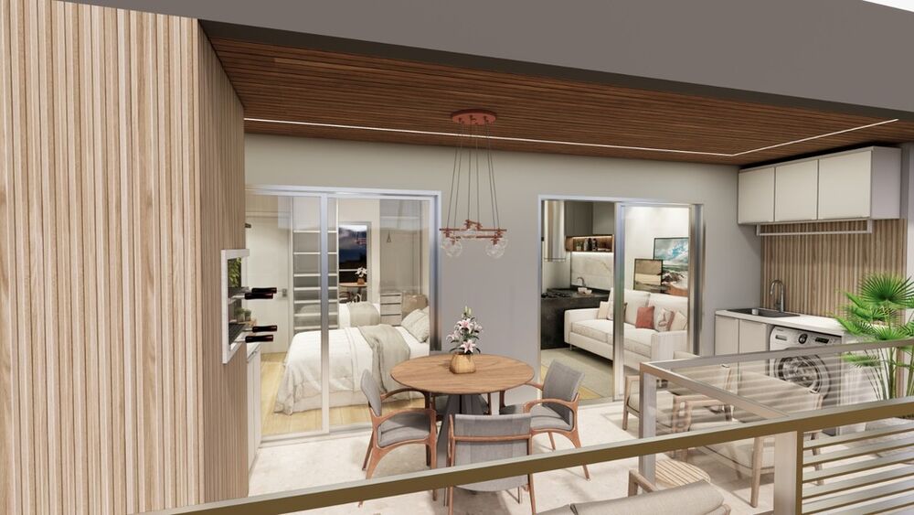 Apartamento, 1 quarto, 53 m² - Foto 4