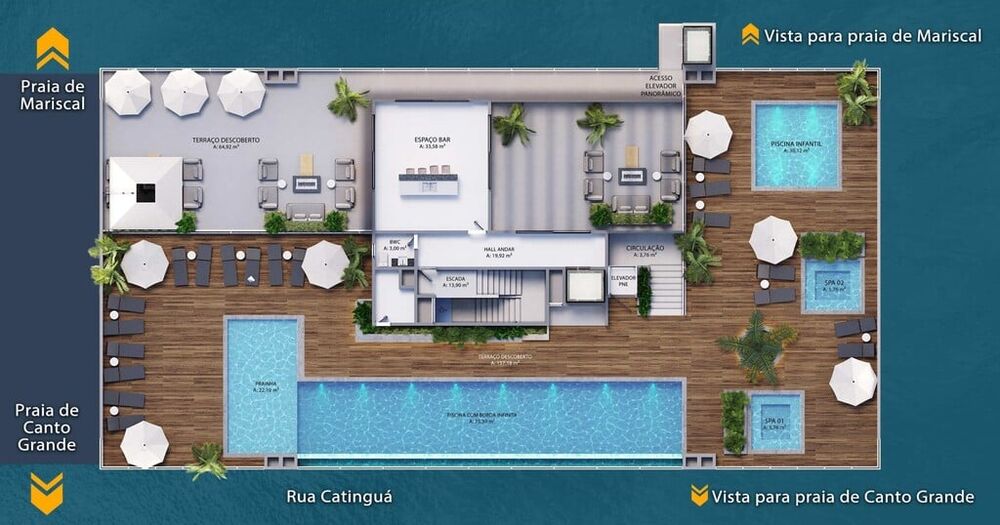 Cobertura, 3 quartos, 171 m² - Foto 6