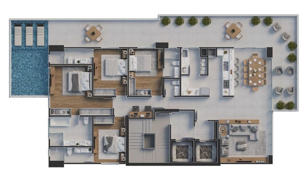 Apartamento, 4 quartos, 180 m² - Foto 5