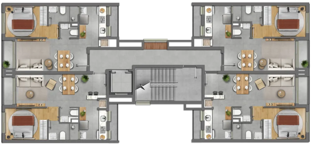Apartamento, 1 quarto, 45 m² - Foto 11