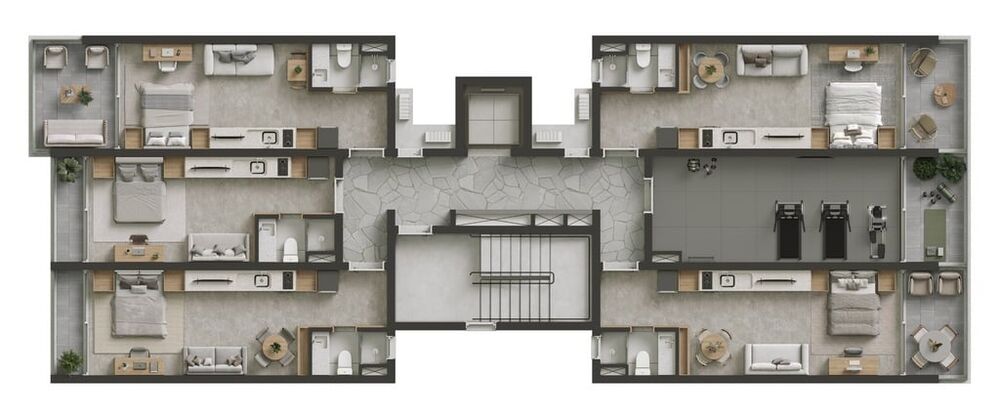 Apartamento, 1 quarto, 90 m² - Foto 1