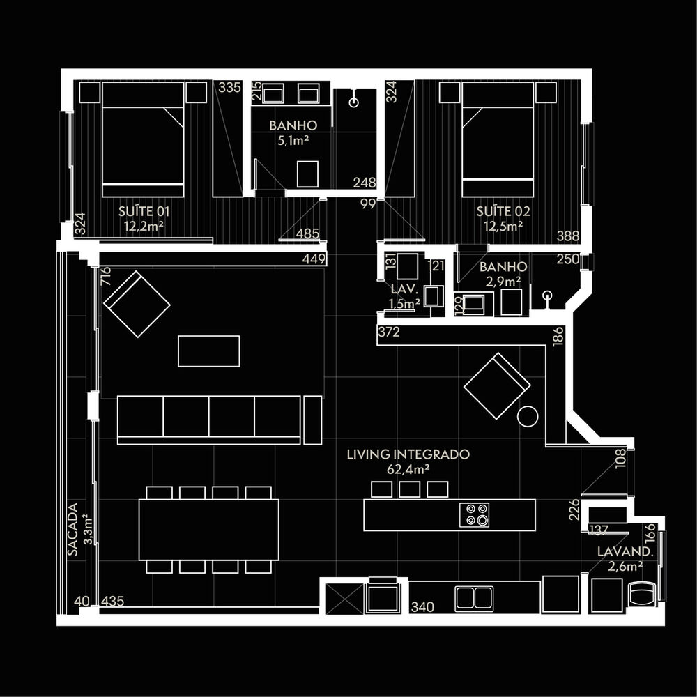 Apartamento, 3 quartos, 161 m² - Foto 8