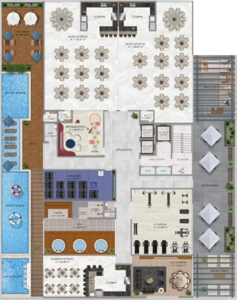 Cobertura, 4 quartos, 333 m² - Foto 10