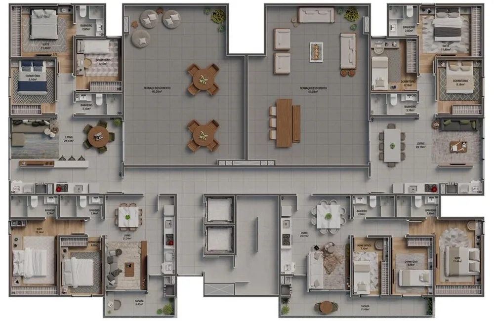 Apartamento, 3 quartos, 87 m² - Foto 3