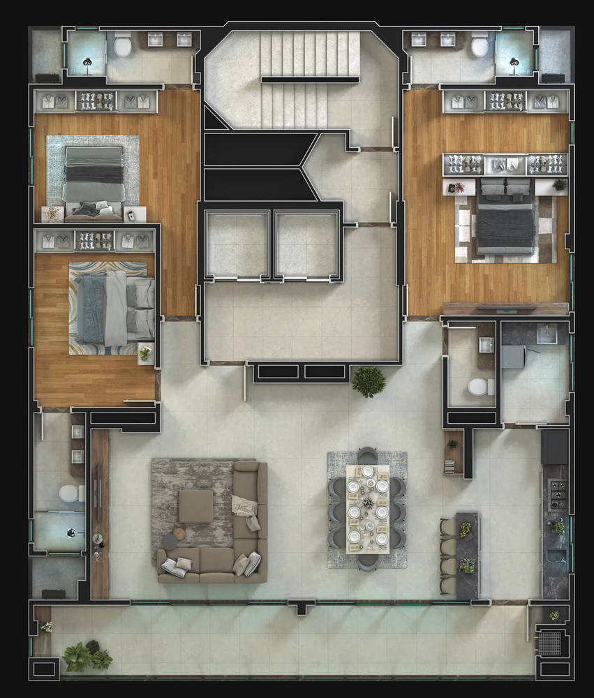 Apartamento, 3 quartos, 115 m² - Foto 4