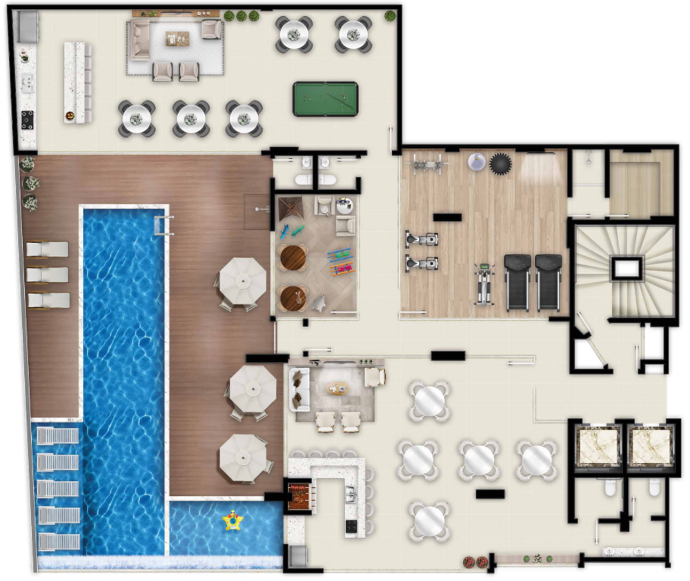 Apartamento, 3 quartos, 140 m² - Foto 3