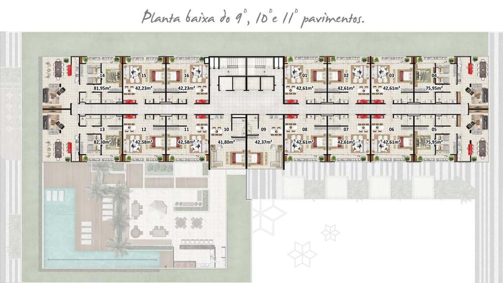 Apartamento, 1 quarto, 42 m² - Foto 3