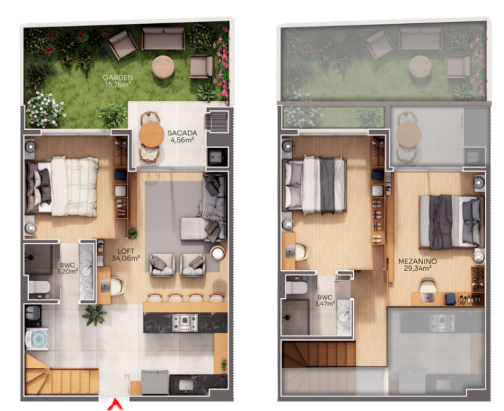 Apartamento, 1 quarto, 25 m² - Foto 20