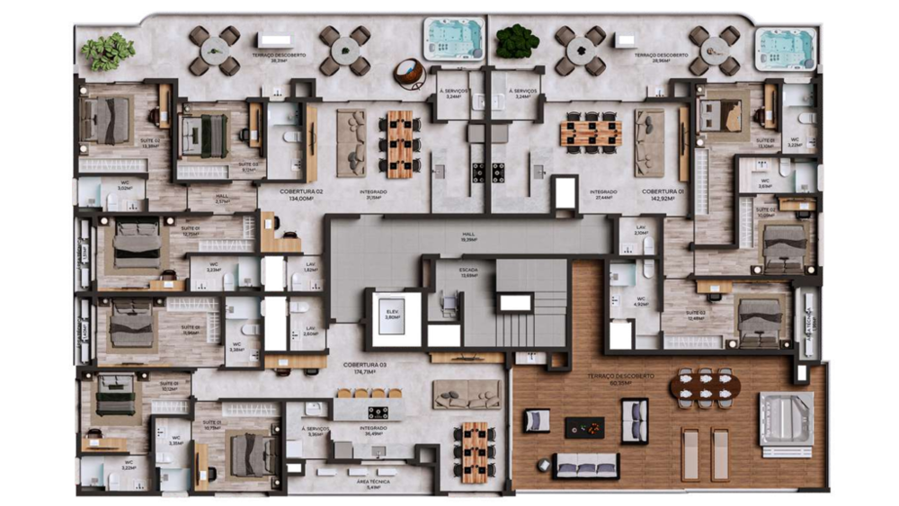 Apartamento, 3 quartos, 94 m² - Foto 7