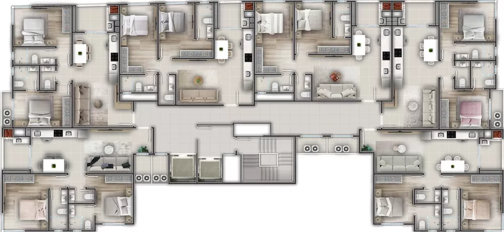 Apartamento, 2 quartos, 69 m² - Foto 2