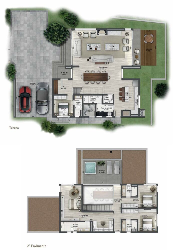 Casa de Condomínio à venda com 4 quartos, 344m² - Foto 4