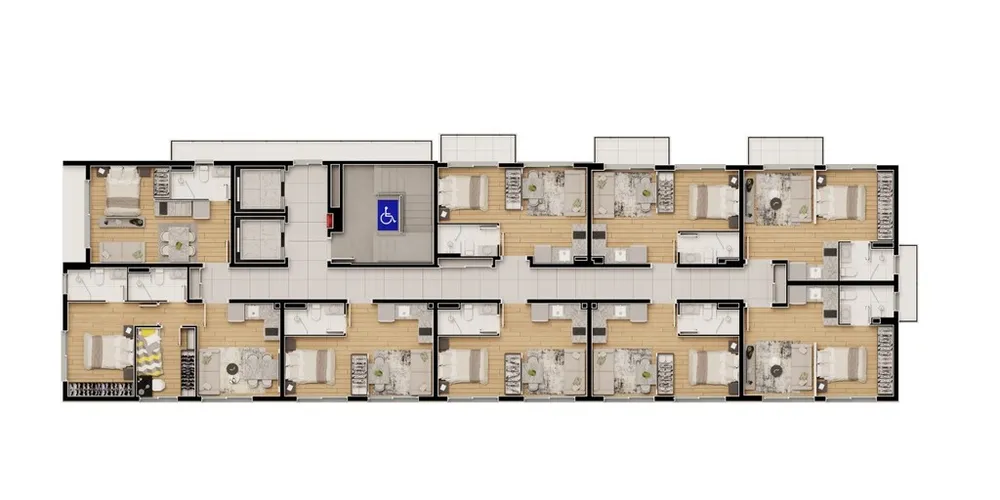 Apartamento, 1 quarto, 24 m² - Foto 11
