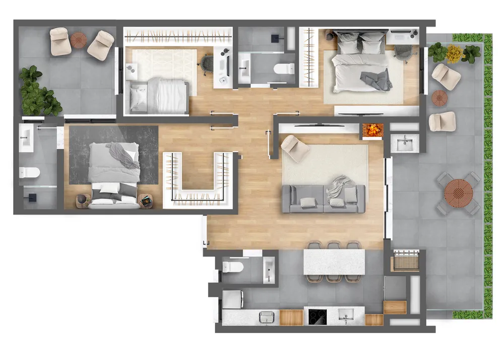 Cobertura, 2 quartos, 112 m² - Foto 10