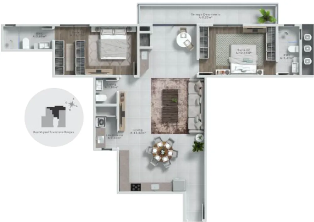 Cobertura, 4 quartos, 319 m² - Foto 4