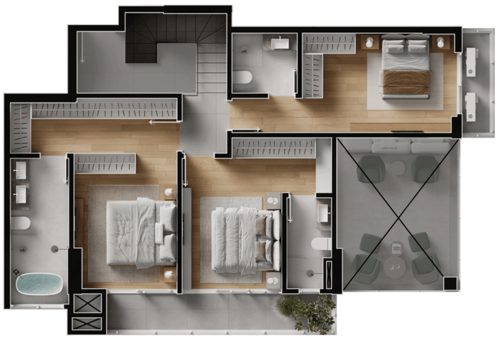 Cobertura à venda com 4 quartos, 228m² - Foto 7