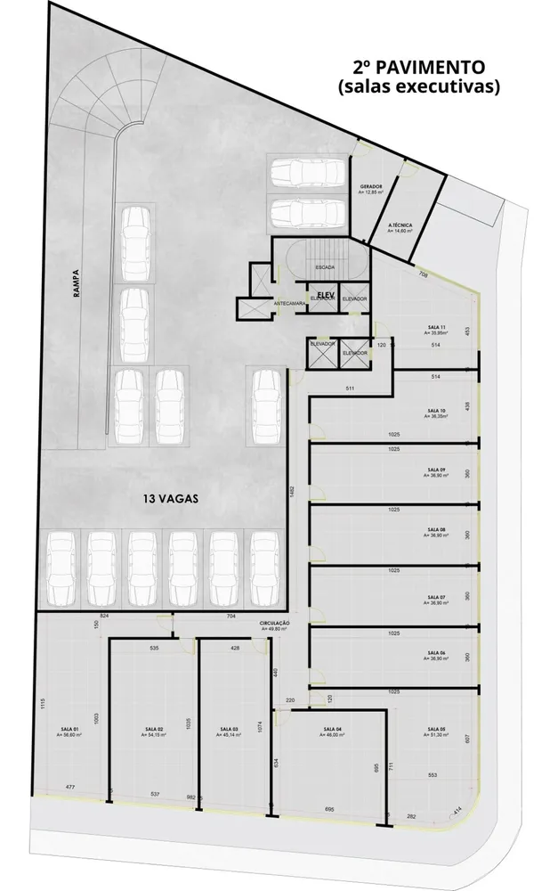 Sala-Conjunto, 56 m² - Foto 6