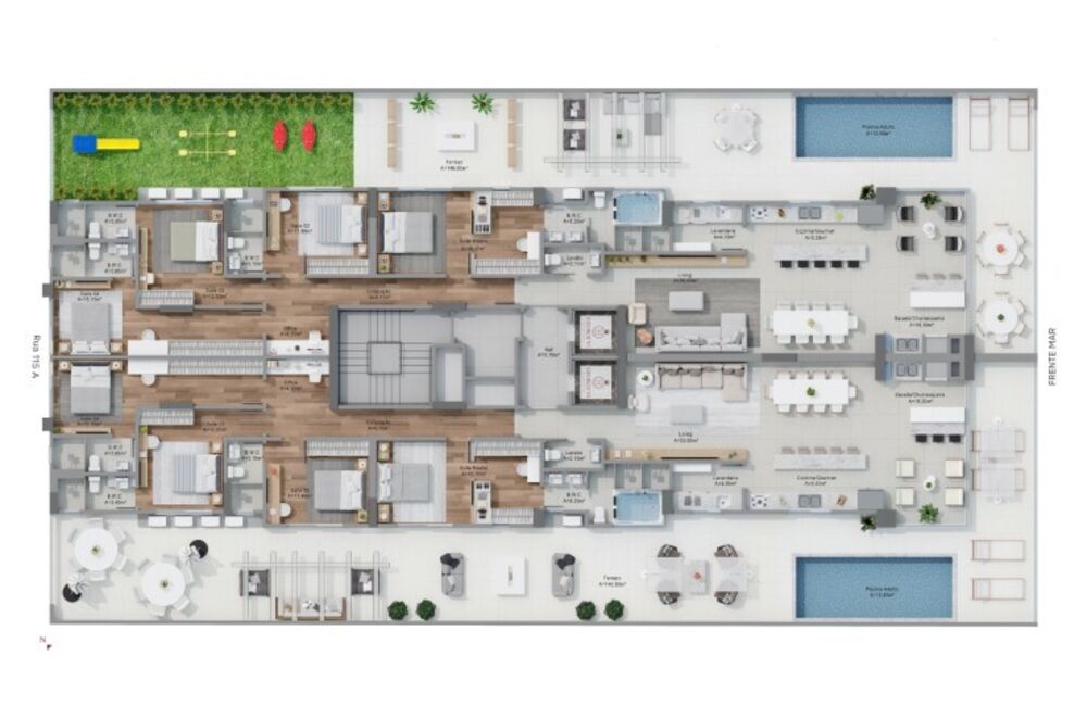 Apartamento à venda com 4 quartos, 185m² - Foto 3