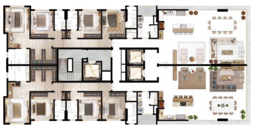 Cobertura, 4 quartos, 320 m² - Foto 11