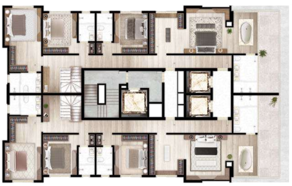 Cobertura, 4 quartos, 320 m² - Foto 8