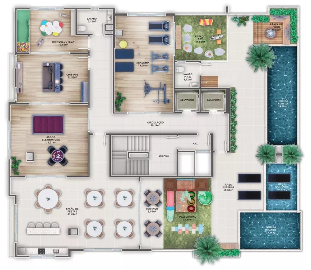 Apartamento, 2 quartos, 60 m² - Foto 1