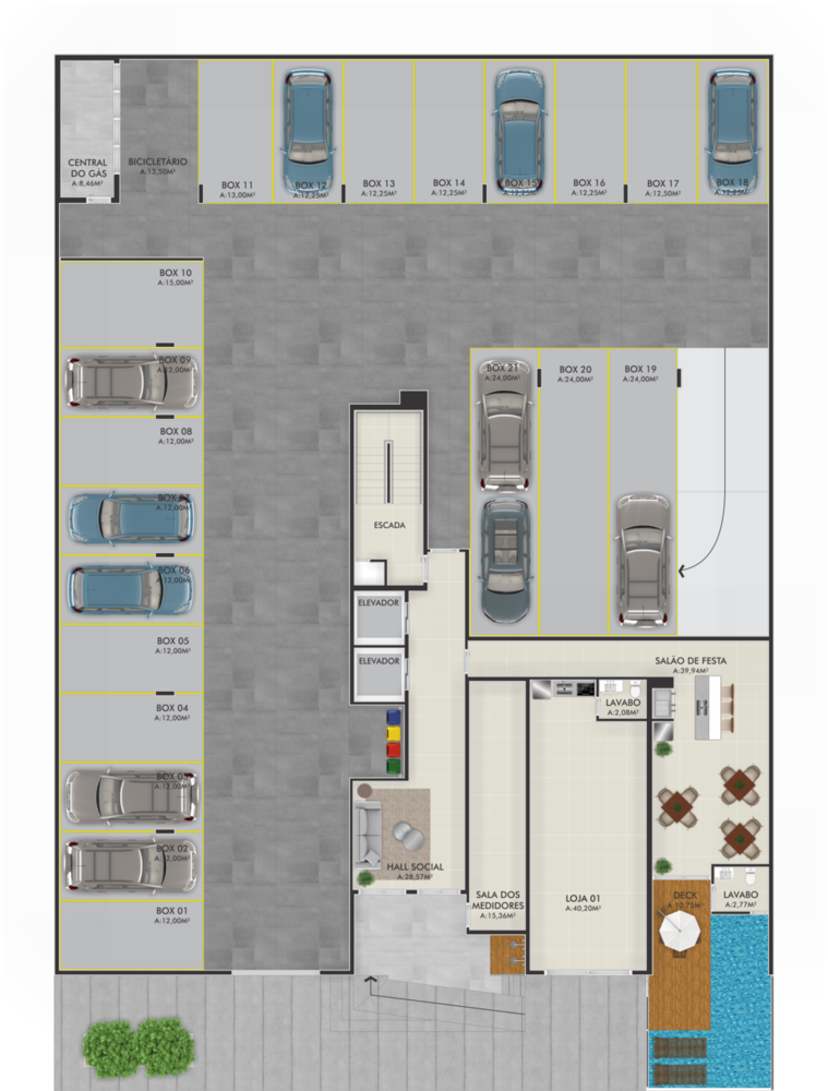 Apartamento, 2 quartos, 86 m² - Foto 1