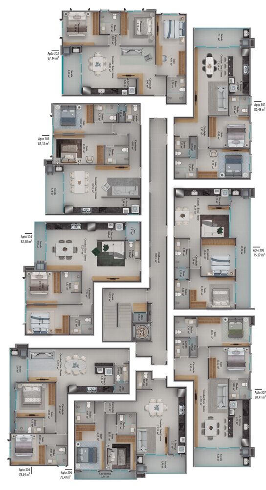 Apartamento, 2 quartos, 75 m² - Foto 5