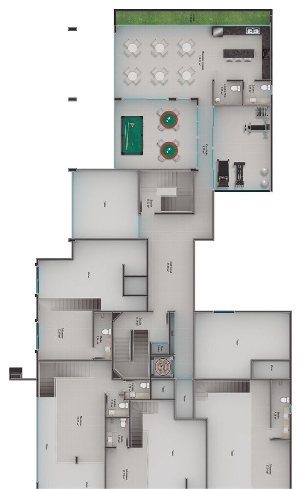 Apartamento, 2 quartos, 75 m² - Foto 2