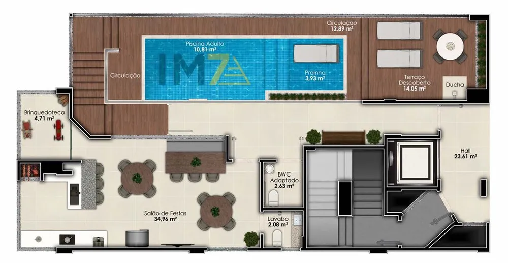 Apartamento, 2 quartos, 80 m² - Foto 3