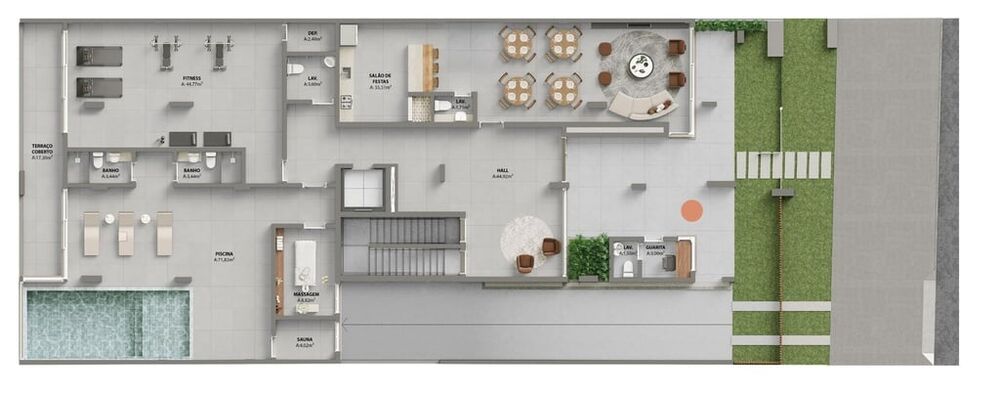Apartamento, 2 quartos, 188 m² - Foto 2