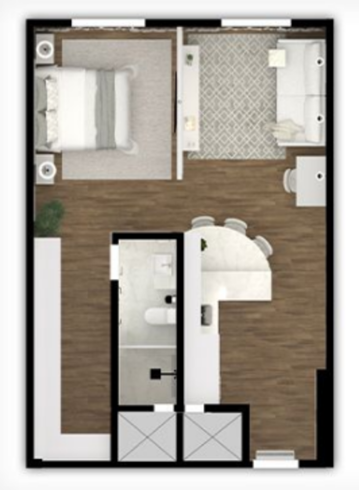 Apartamento, 1 quarto, 60 m² - Foto 9