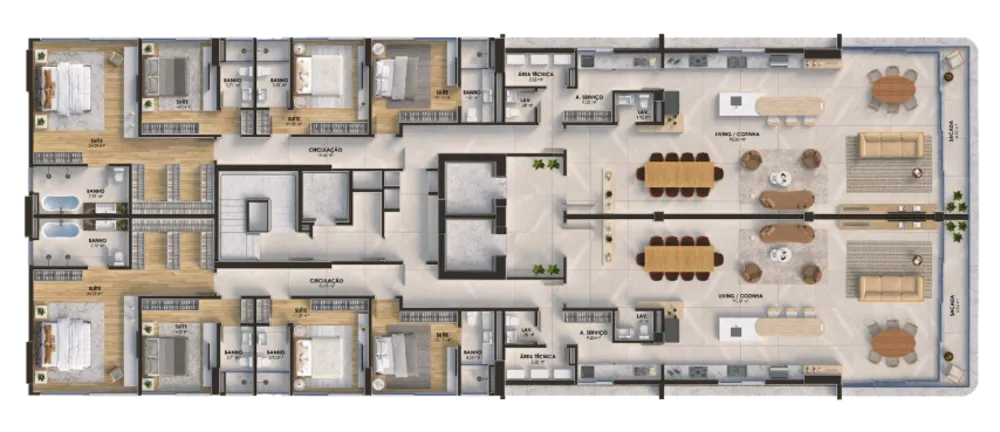 Apartamento, 5 quartos, 380 m² - Foto 10